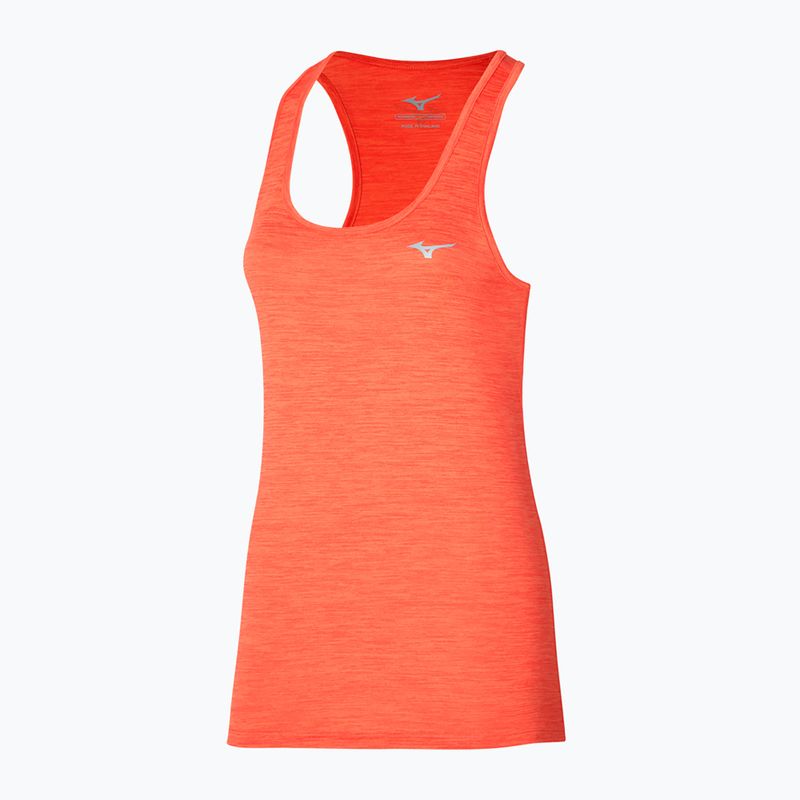 Dámské běžecké tílko tank top  Mizuno Impulse Core Tank nasturtium