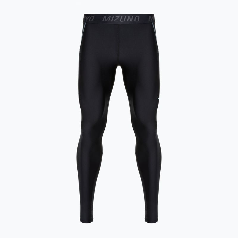 Pánské běžecké legíny Mizuno BG3000 Long black/ aquifer