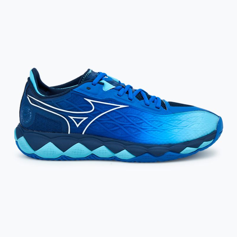Pánské tenisové boty  Mizuno Wave Enforce Tour AC mugen blue/white/river blue 2