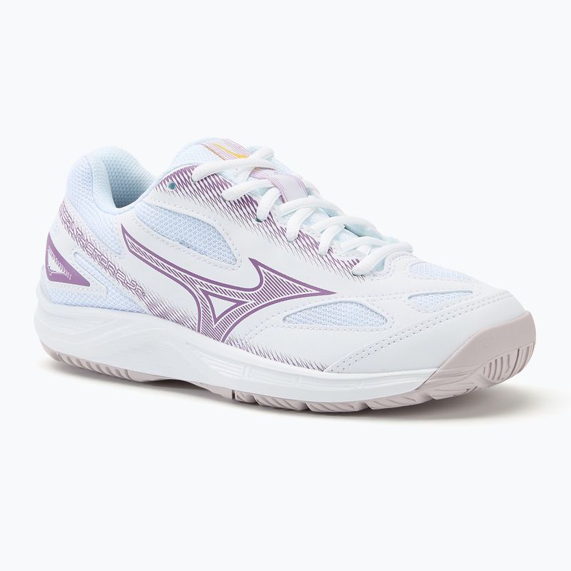 Boty na házenou Mizuno Stealth Star 2 white/patrician purple/quince