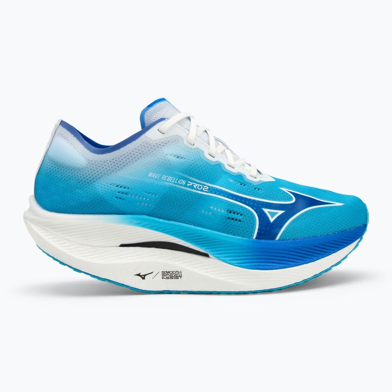 Pánské běžecké boty Mizuno Wave Rebellion Pro 2 river blue/mugen blue/white 2