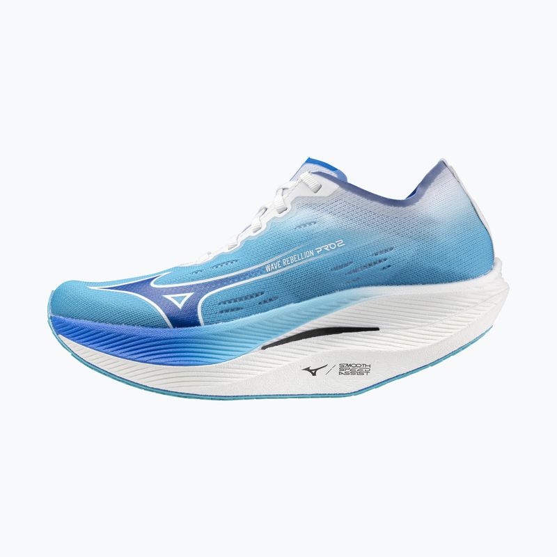 Dámské běžecké boty Mizuno Wave Rebellion Pro 2 river blue/mugen blue/white 8