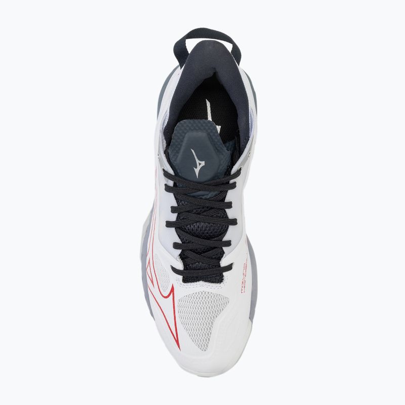 Pánské boty na házenou  Mizuno Wave Mirage 5 white/salsa/black 5