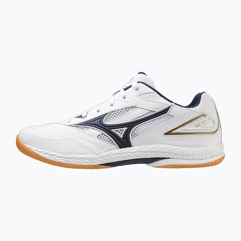 Boty na tenis Mizuno Wave Drive 9 white/dress blues/gold