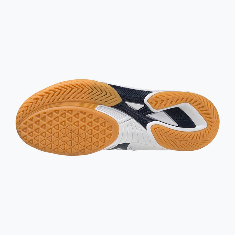 Boty na tenis Mizuno Wave Drive 9 white/dress blues/gold 4