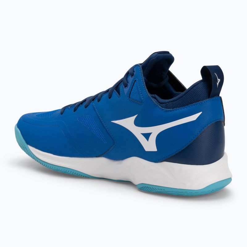 Dámské volejbalové boty Mizuno Wave Dimension Mid mugen blue/white/estate blue 3