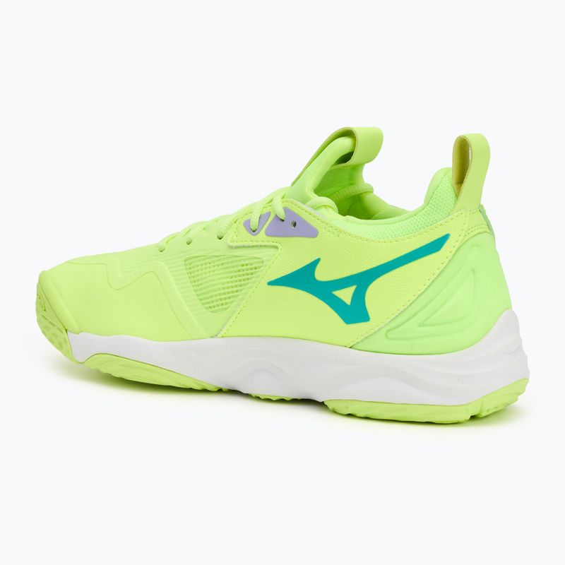 Volejbalové boty  Mizuno Wave Momentum 3 neo lime/black/splish splash 3