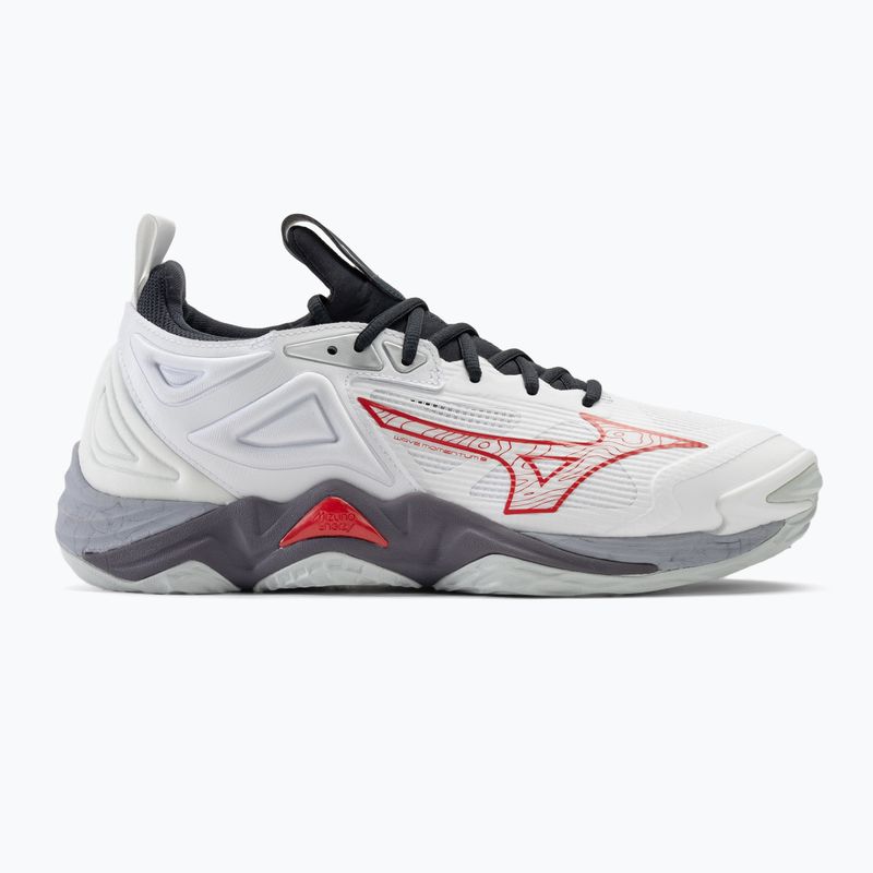 Pánské volejbalové boty  Mizuno Wave Momentum 3 white/salsa/black 2