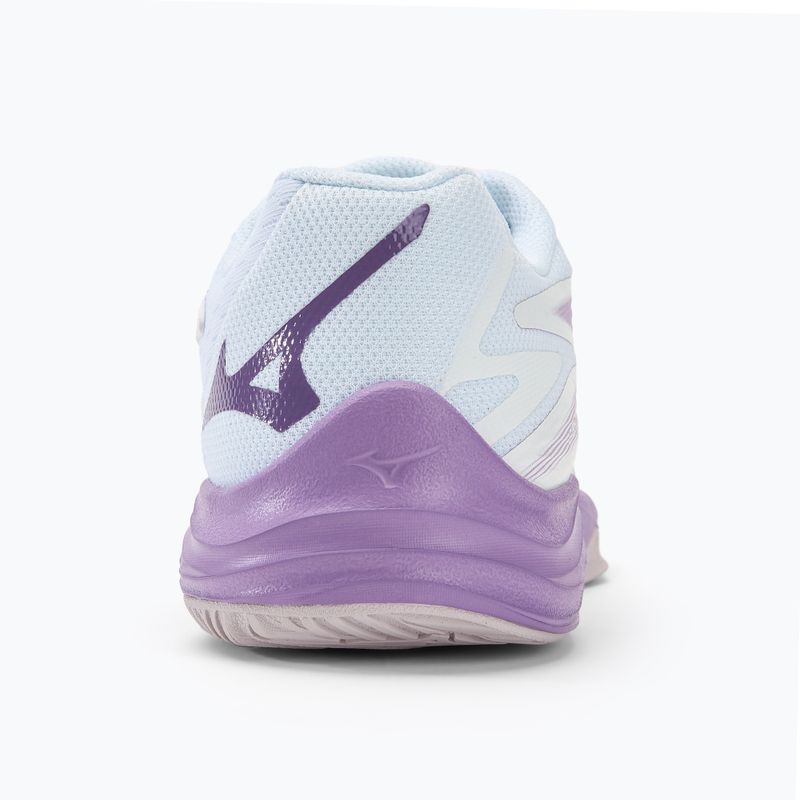 Dětské boty na volejbal Mizuno Lightning Star Z7 white/patrician purple/quince 6