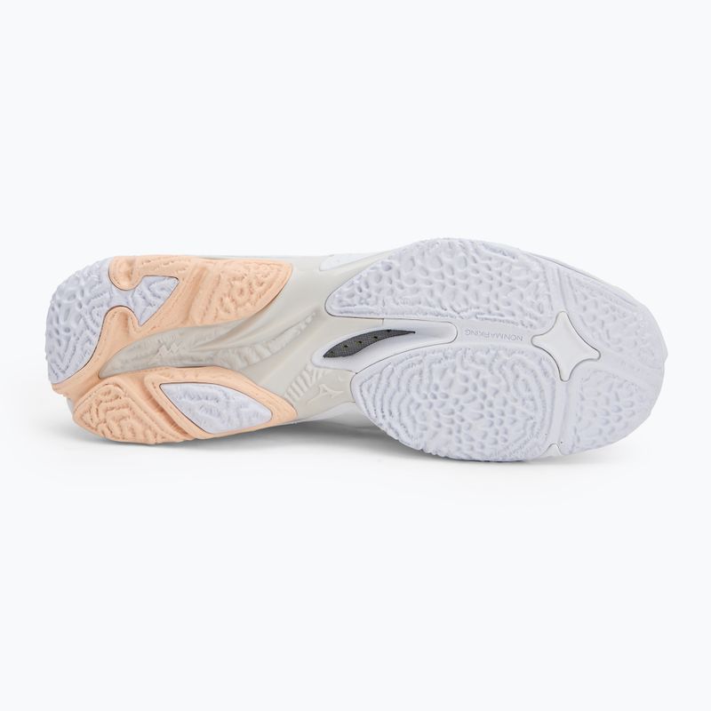 Dámské volejbalové boty  Mizuno Wave Lightning Z8 Mid white/aleutian/cloud pink 4