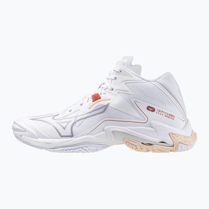 Dámské volejbalové boty  Mizuno Wave Lightning Z8 Mid white/aleutian/cloud pink 8