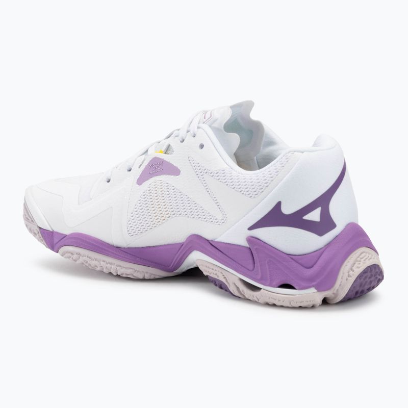 Dámské volejbalové boty  Mizuno Wave Lightning Z8 white/patrician purple/quince 3