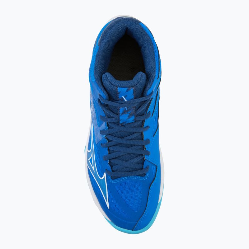 Pánské volejbalové boty  Mizuno Thunder Blade Z Mid mugen blue/white/estate blue 5