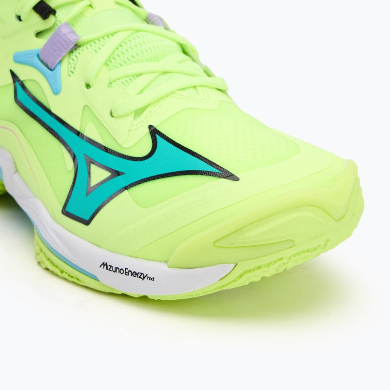 Volejbalové boty  Mizuno Wave Lightning Z8 Mid neo lime/black/splish splash 7