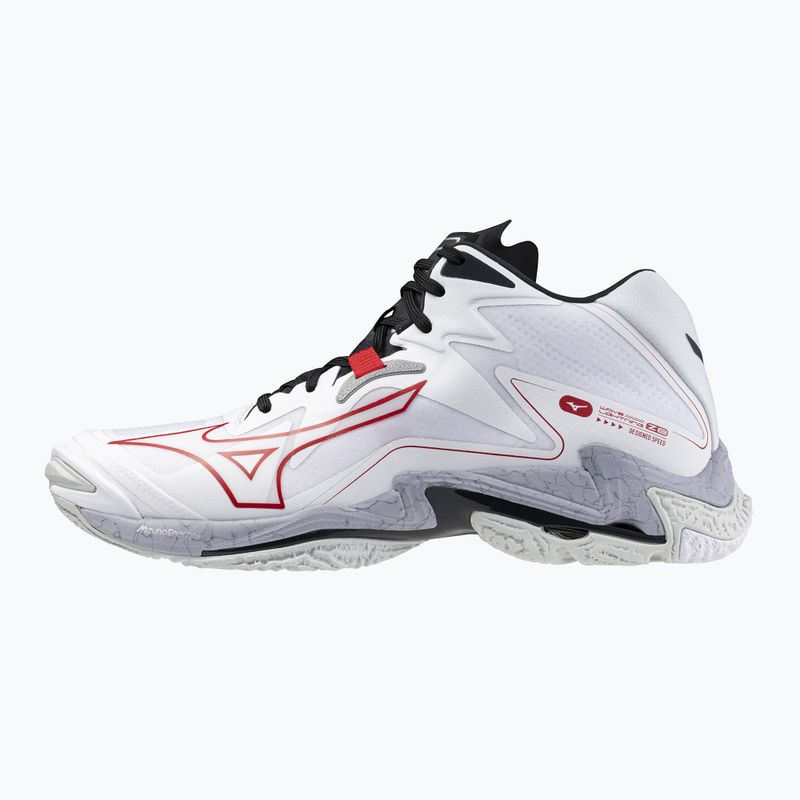 Volejbalové boty  Mizuno Wave Lightning Z8 Mid white/salsa/black