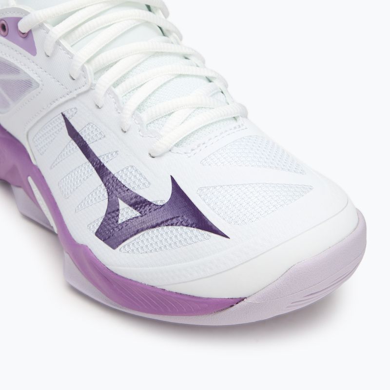 Dámské volejbalové boty  Mizuno Wave Dimension white/patrician purple/quince 7