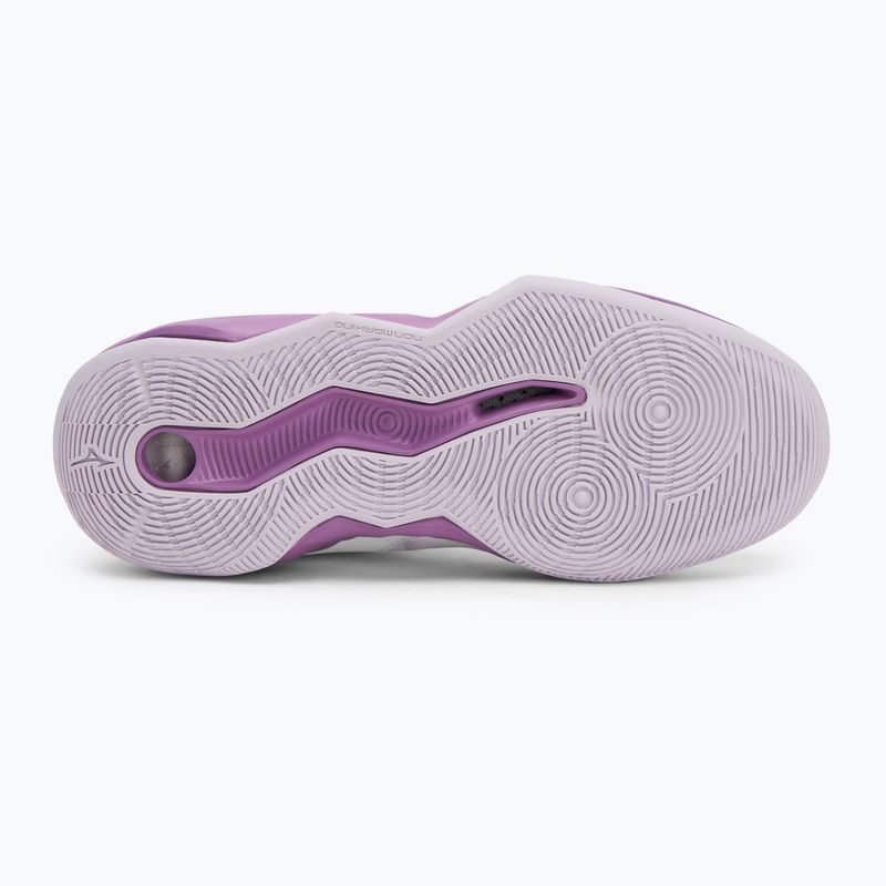 Dámské volejbalové boty  Mizuno Wave Dimension Mid white/patrician purple/quince 4