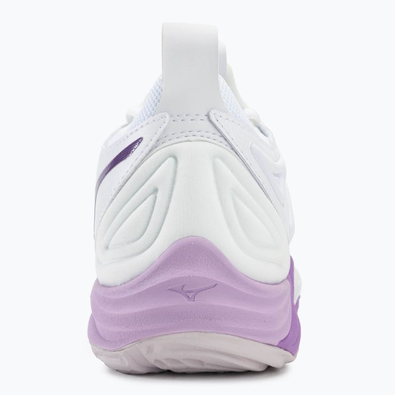 Dámské volejbalové boty  Mizuno Wave Momentum 3 white/patrician purple/quince 6