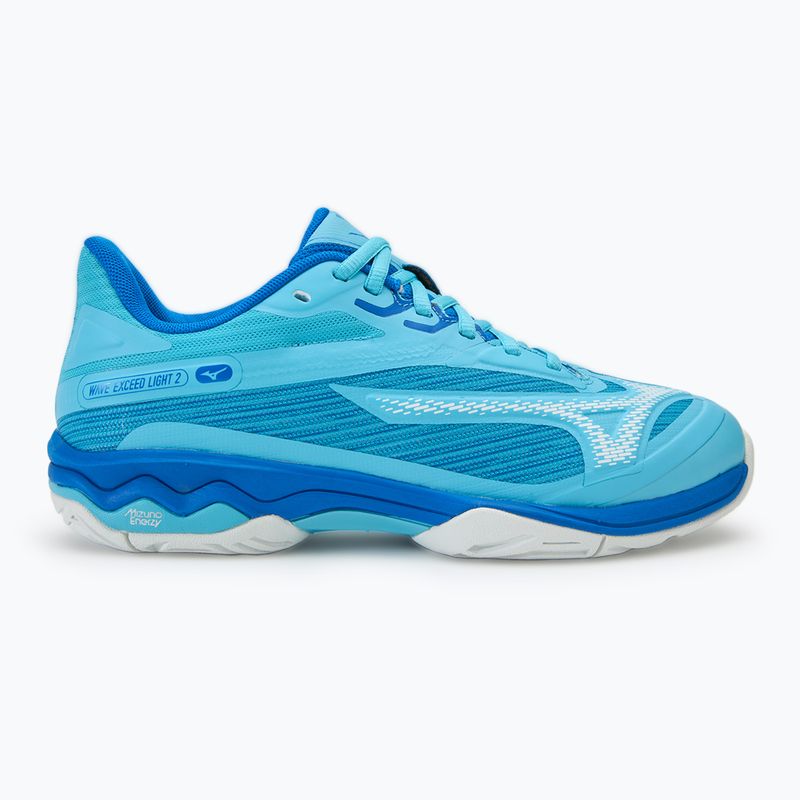 Dámské tenisové boty  Mizuno Wave Exceed Light 2 AC river blue/white/mugen blue 2