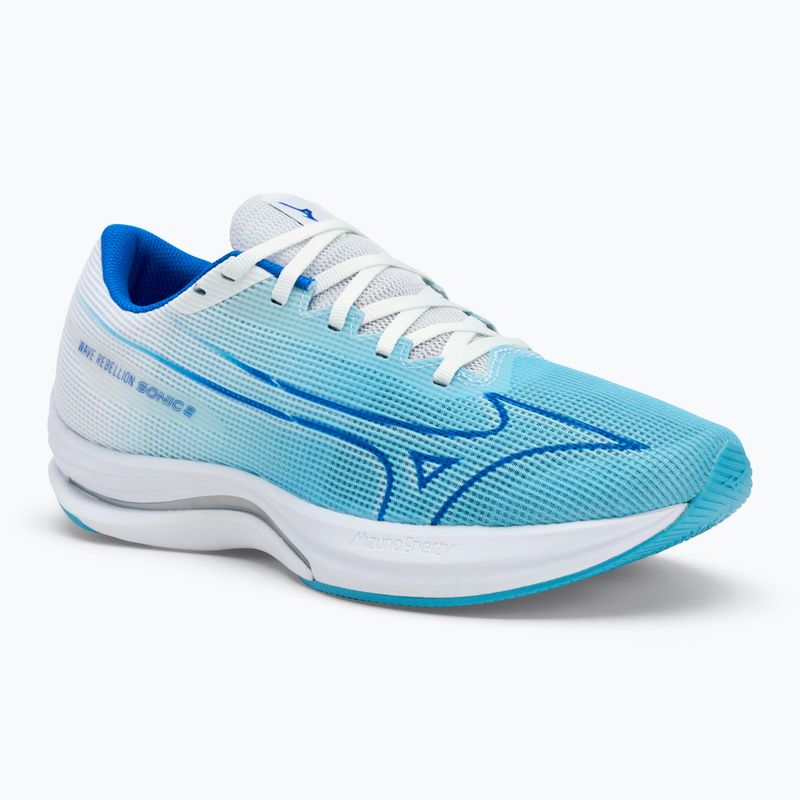 Pánské běžecké boty Mizuno Wave Rebellion Sonic 2 river blue/mugen blue/white