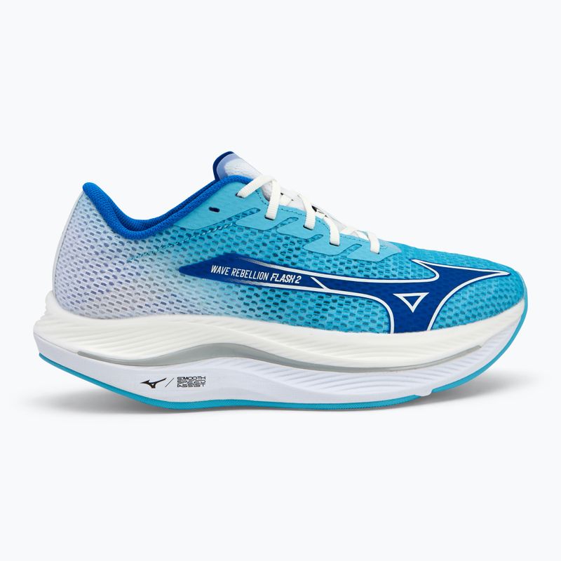 Pánské běžecké boty Mizuno Wave Rebellion Flash 2 river blue/ mugen blue/white 2