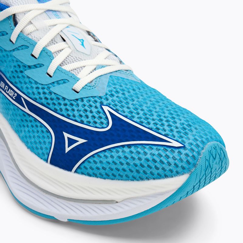 Pánské běžecké boty Mizuno Wave Rebellion Flash 2 river blue/ mugen blue/white 7