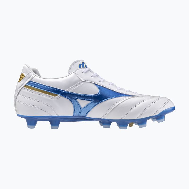 Pánské kopačky Mizuno Morelia II Pro MD white/laser blue/gold 2