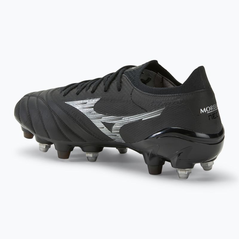 Pánské kopačky Mizuno Morelia Neo IV β Elite MIX black/galaxy silver  3