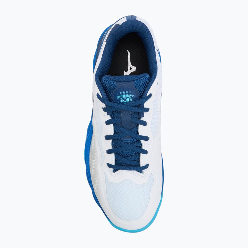 Tenisové boty Mizuno Wave Enforce Court AC white/estate blue/river blue 5