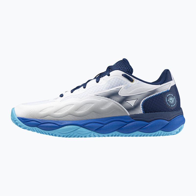 Tenisové boty Mizuno Wave Enforce Court CC white/estate blue/river blue