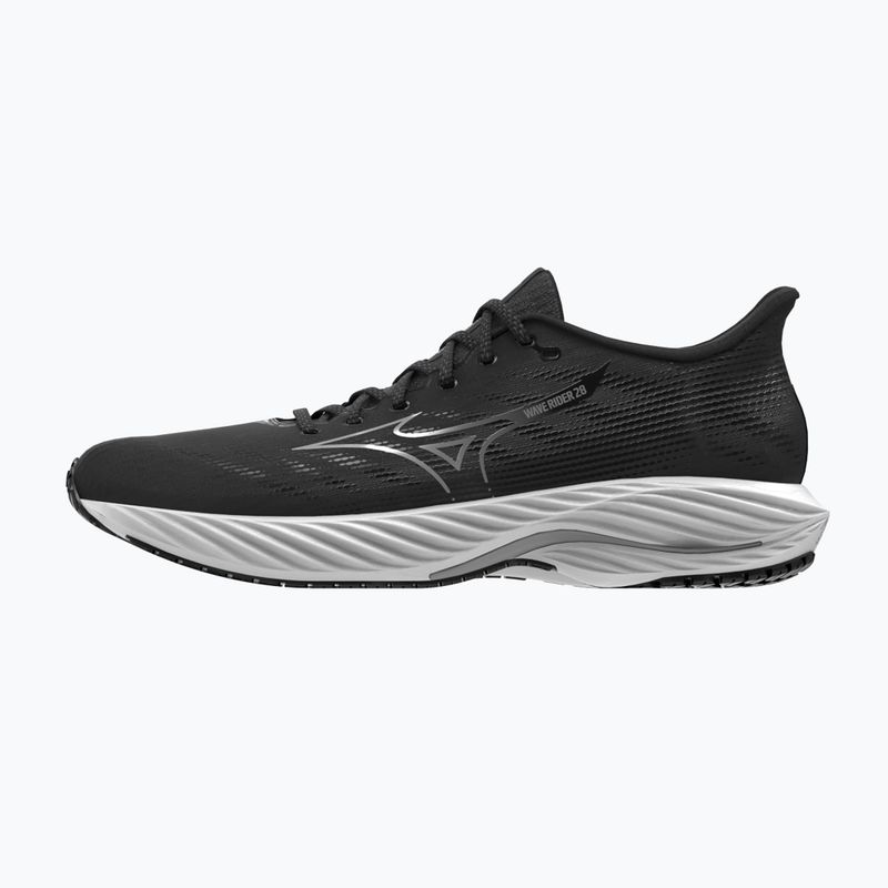 Pánské běžecké boty Mizuno Wave Rider 28 black/silver/ebony 8