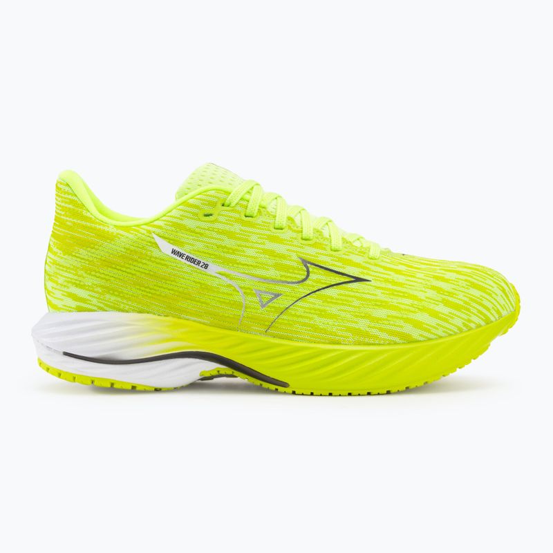 Pánské běžecké boty Mizuno Wave Rider 28 mizuno neo lime/black/acid lime 2