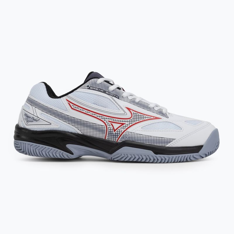 Pánské padelové boty Mizuno Break Shot 4 Padel white/salsa/aleutian 2