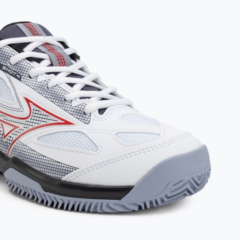 Pánské padelové boty Mizuno Break Shot 4 Padel white/salsa/aleutian 7