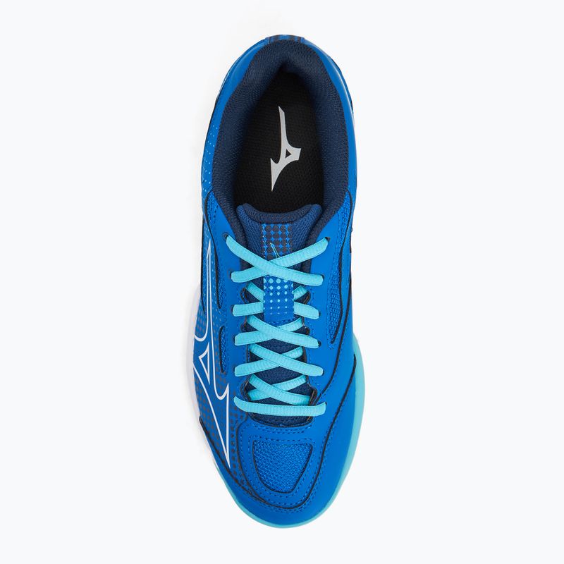 Dětské tenisové boty Mizuno Exceed Star CC mugen blue/ white/ river blue 5