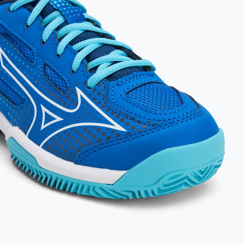 Dětské tenisové boty Mizuno Exceed Star CC mugen blue/ white/ river blue 7