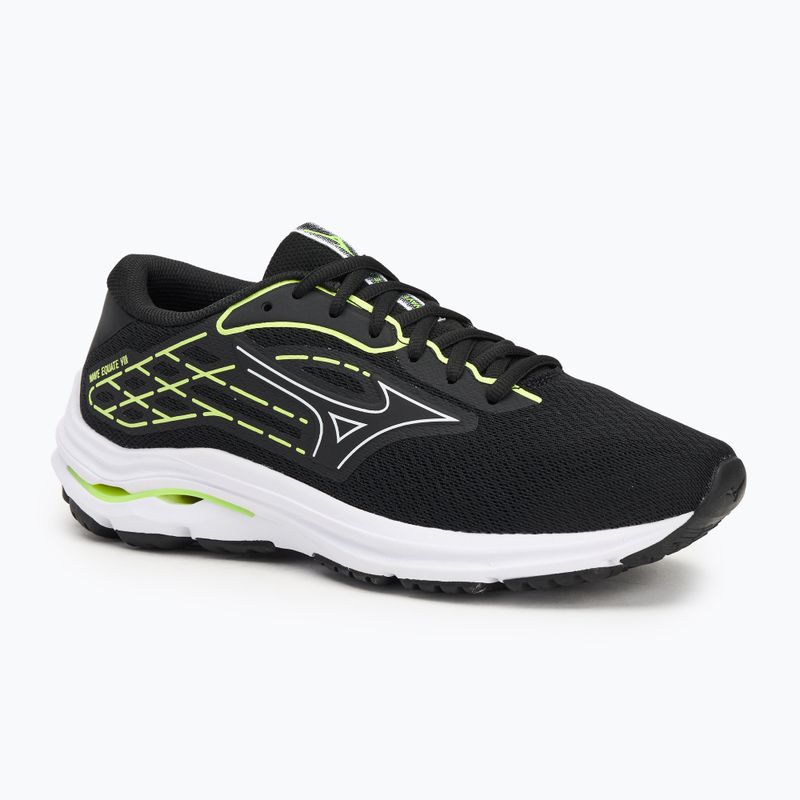 Pánské běžecké boty  Mizuno Wave Equate 8 black/white/mizuno neo lime