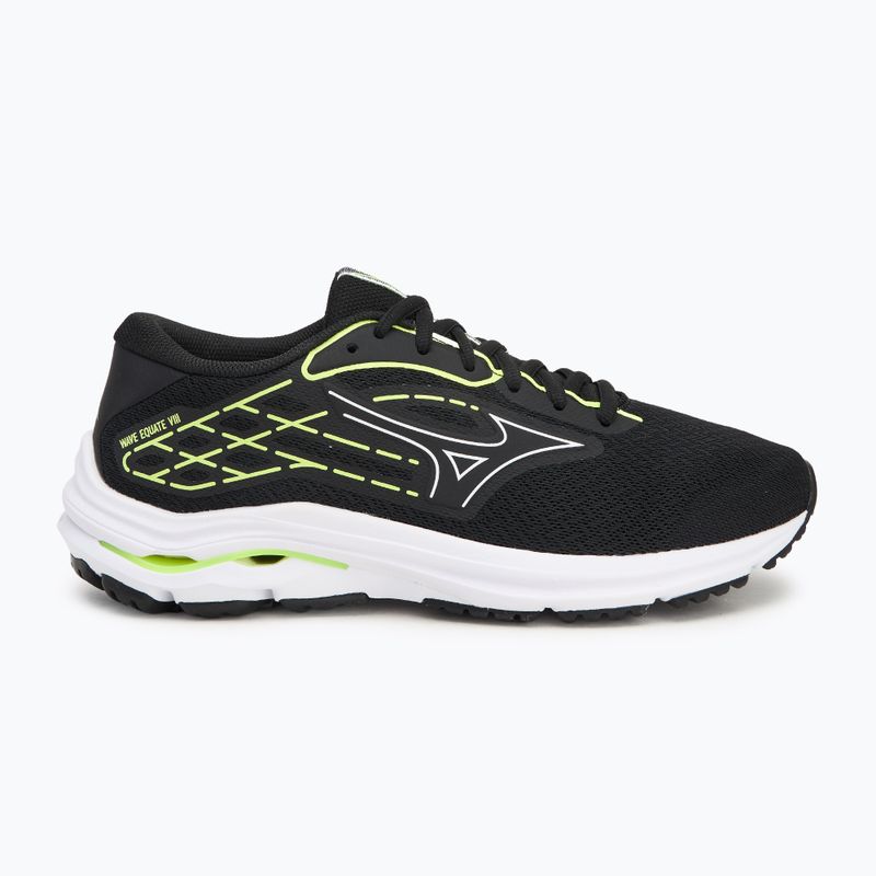 Pánské běžecké boty  Mizuno Wave Equate 8 black/white/mizuno neo lime 2