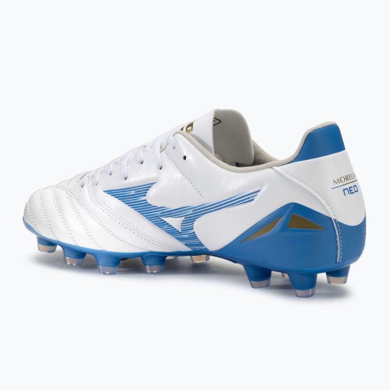 Pánské kopačky Mizuno Morelia Neo IV Pro FG laser blue/white 3