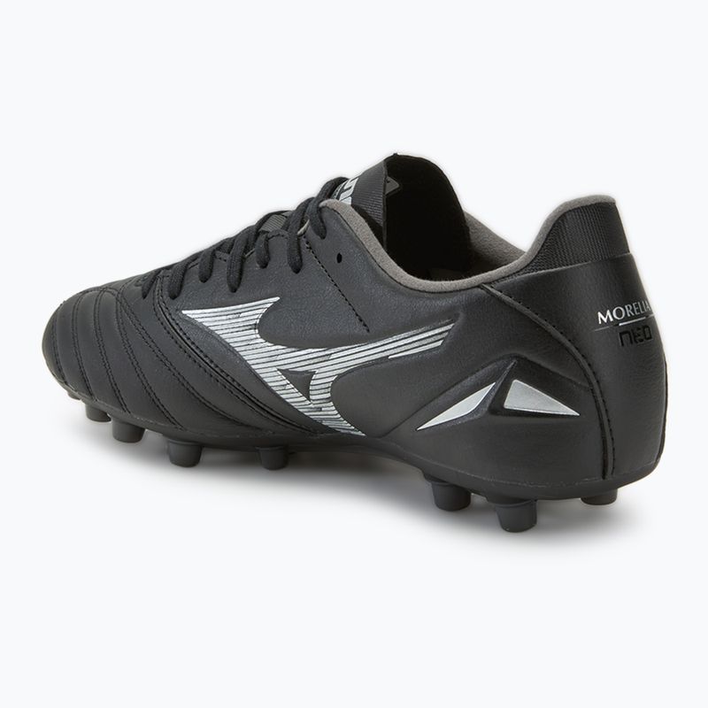 Pánské kopačky Mizuno Morelia Neo IV Pro AG black/galaxy silver 3