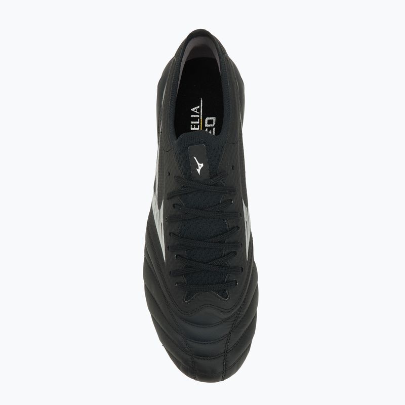 Pánské kopačky Mizuno Morelia Neo IV β Elite FG black/galaxy silver/black 5