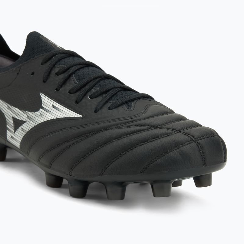 Pánské kopačky Mizuno Morelia Neo IV β Elite FG black/galaxy silver/black 7