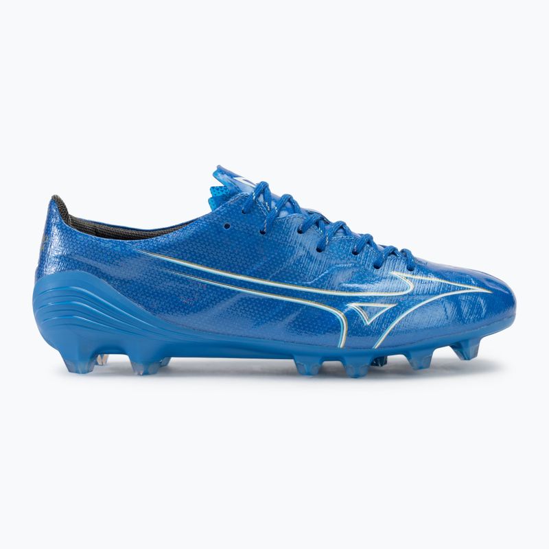 Pánské kopačky Mizuno α Elite FG white/laser blue/gold 2