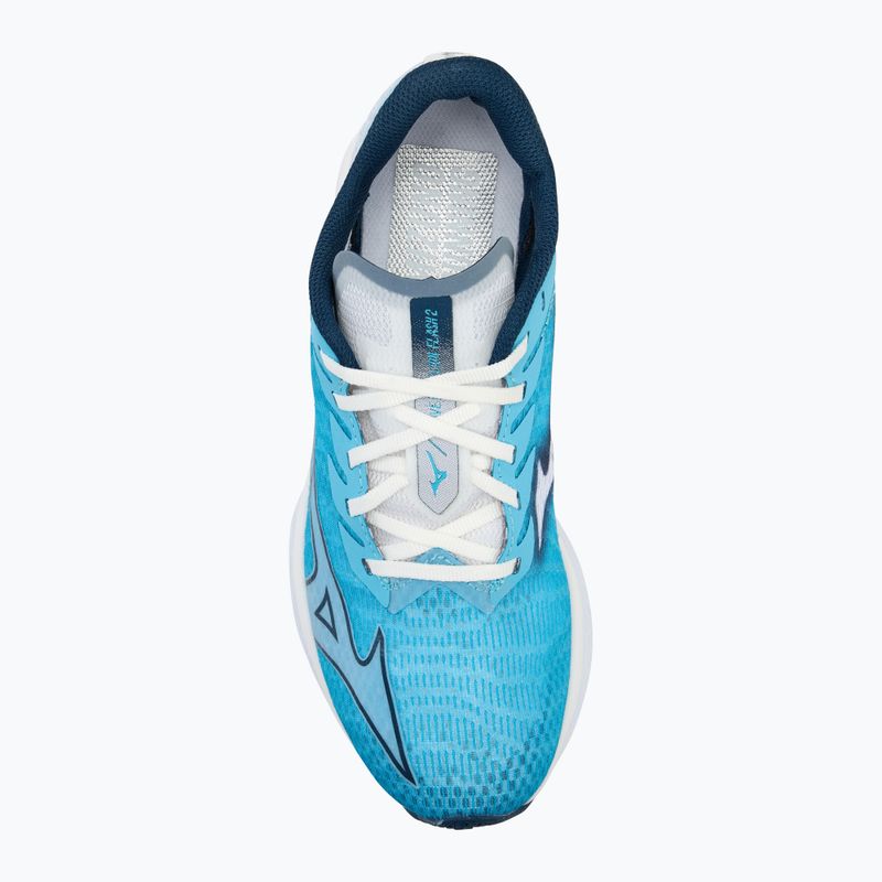 Dámské běžecké boty Mizuno Wave Rebellion Flash 2 river blue/blue wing teal/white 5