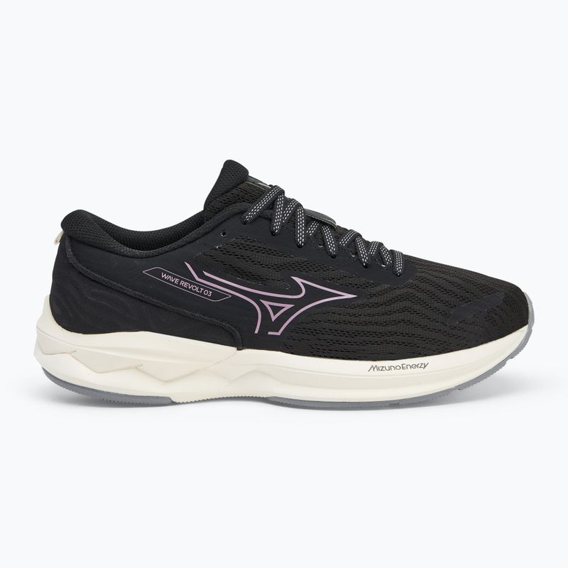 Dámské běžecké boty  Mizuno Wave Revolt 3 black/cosmo chrome/mizuno snow white 2