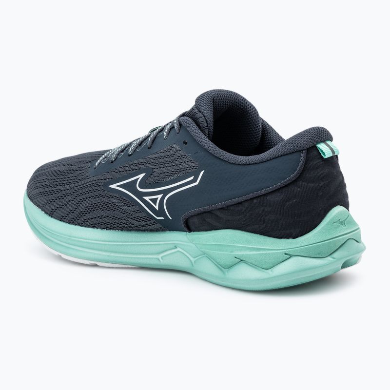 Dámské běžecké boty Mizuno Wave Revolt 3 india ink/neo silver/dusty jade green 3