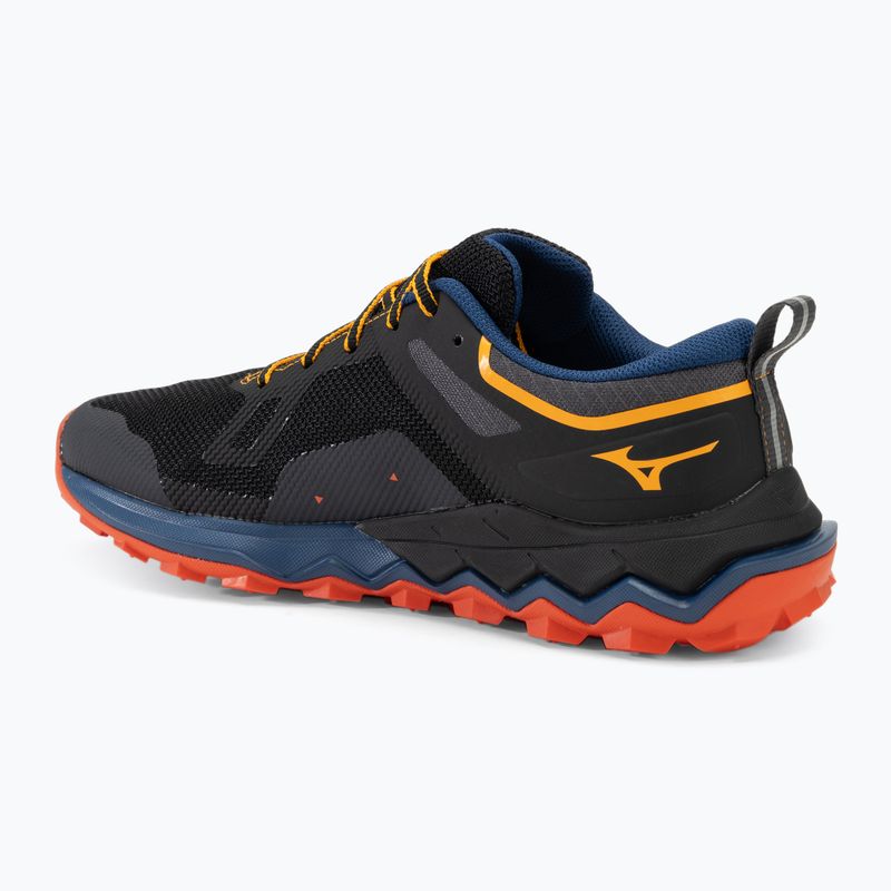 Pánské běžecké boty Mizuno Wave Ibuki 4 ebony/white/spicy orange 3