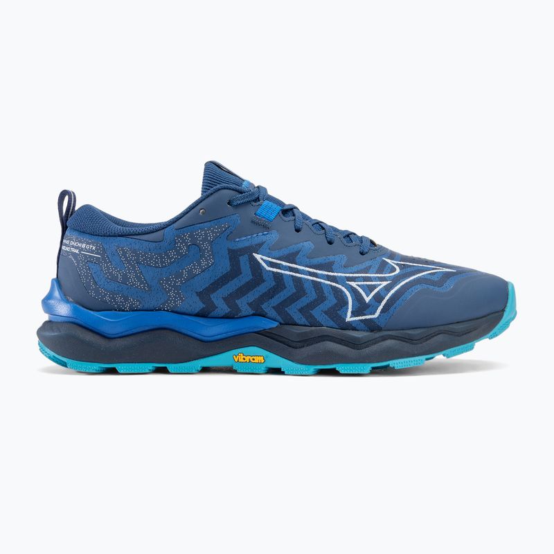 Pánské běžecké boty Mizuno Wave Daichi 8 GTX classic blue/white/pageant blue 2