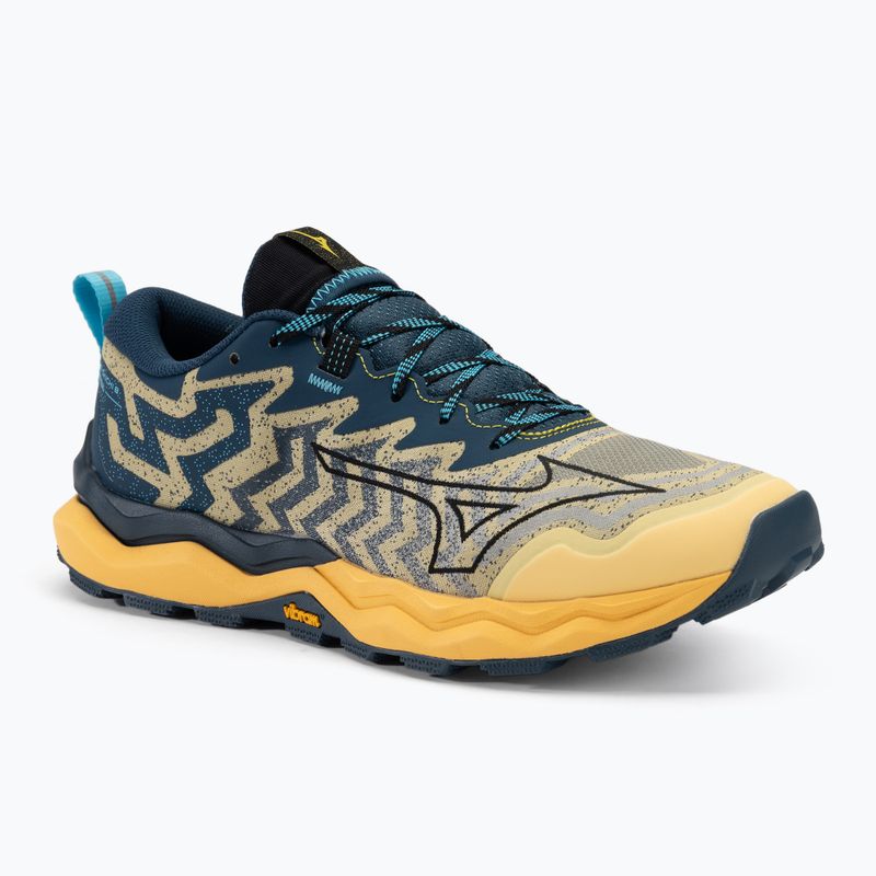 Pánské běžecké boty Mizuno Wave Daichi 8 flax/black/blue wing teal