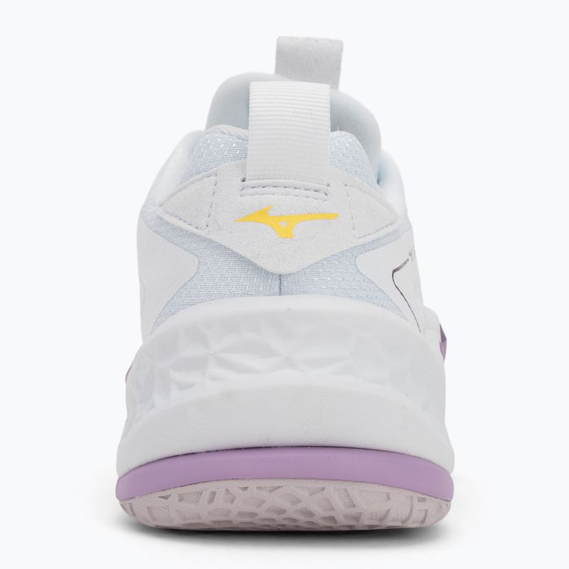 Boty na házenou Mizuno Wav Stealth Neo 2 white/navy peony/peach parfait 6